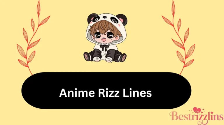 Anime Rizz Lines