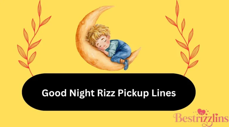 Good Night Rizz Pickup Lines