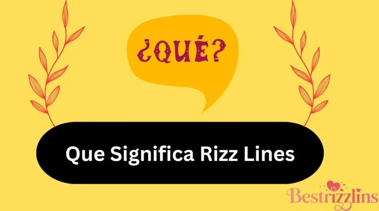 Que Significa Rizz Lines