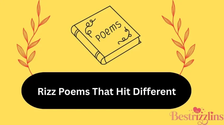 Rizz Poems That Hit Different