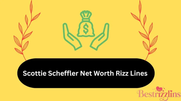 Scottie Scheffler Net Worth Rizz Lines