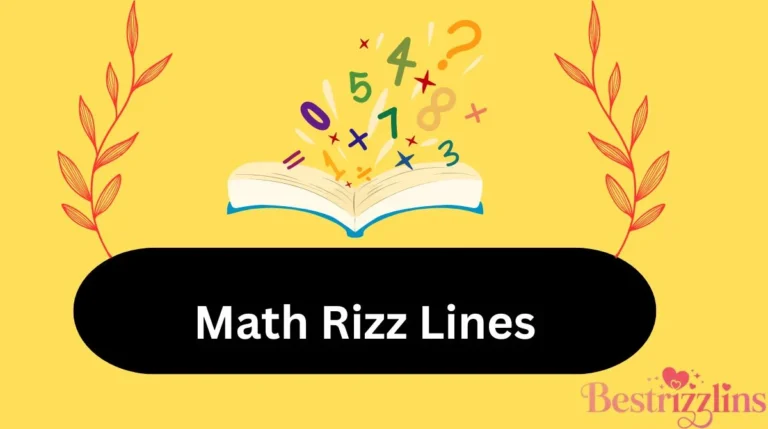 Math Rizz Lines