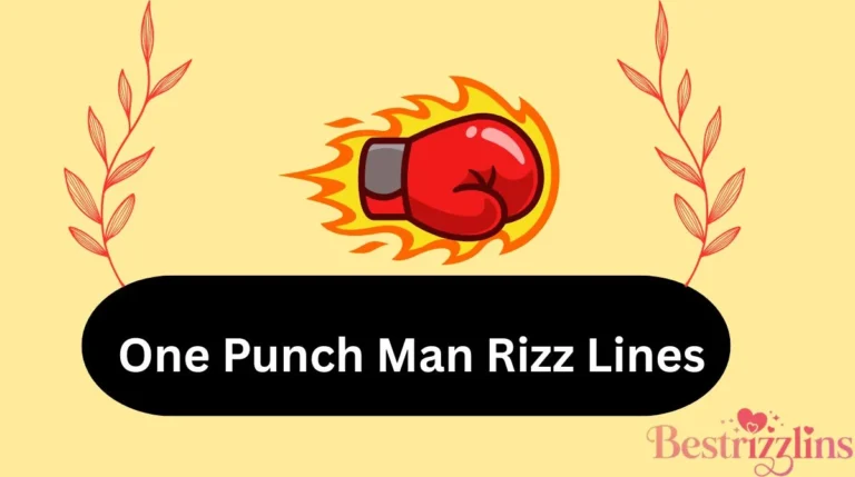 One Punch Man Rizz Lines