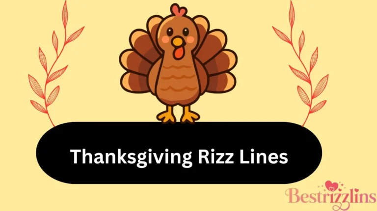 Thanksgiving Rizz Lines