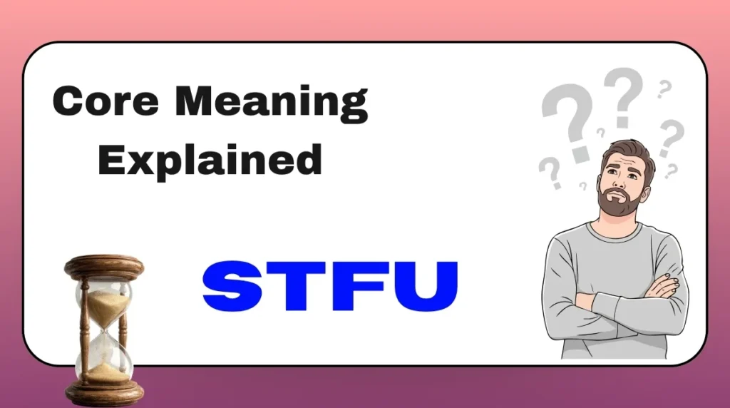 Core Meaning Explained STFU