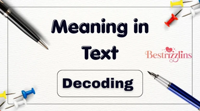 Decoding Meaning in Text
