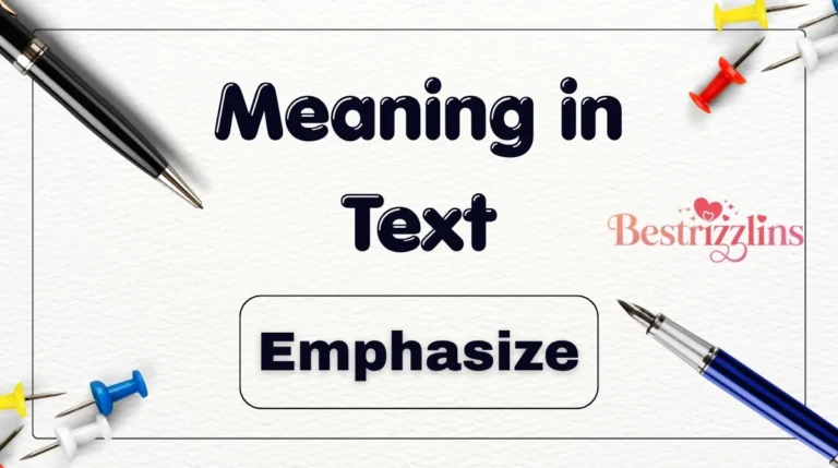 Emphasize Text Meaning