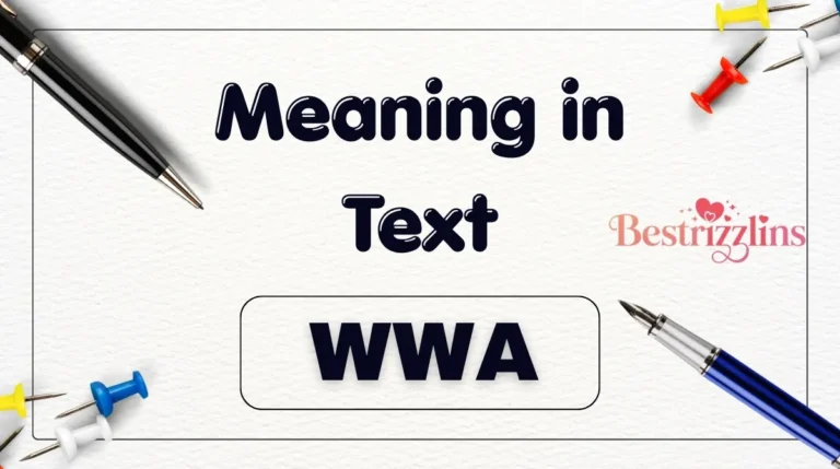 WWA Meaning in Text